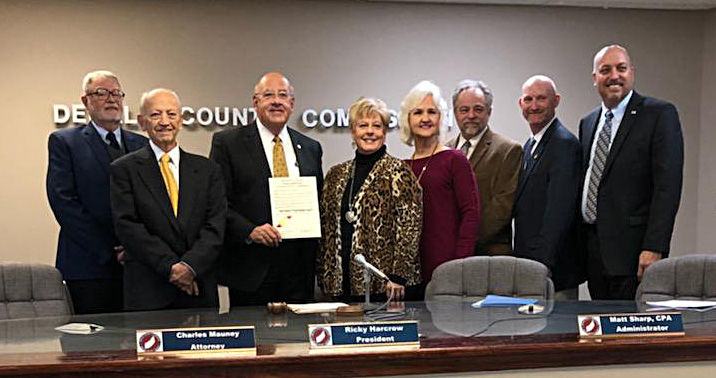DeKalb Education Retirees Association recognizes commissioners